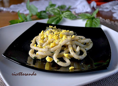 Pici all'etrusca, pasta fatta in casa ricetta primi