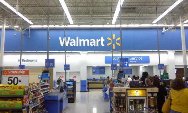 newly remodeled Walmart store in Miami, Florida