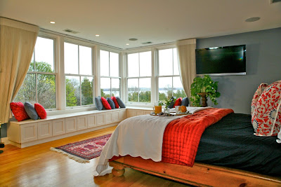 Bedroom with beautiful view