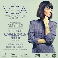 Concierto de Vega y Cintia Lund en Ochoymedio