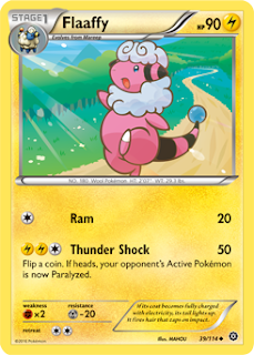 Flaaffy Steam Siege Pokemon Card