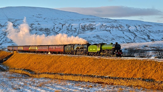 Winter Mountain Cumbrian Express