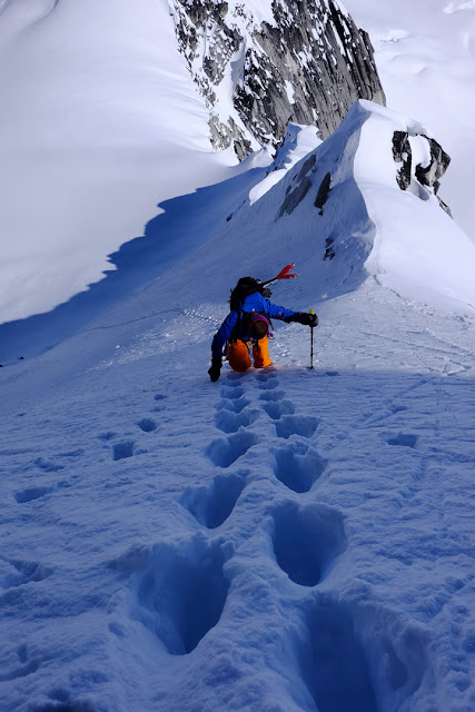 Con gli sci in Alaska, sul Monte Denali. Fotografia di Mauro Taramelli