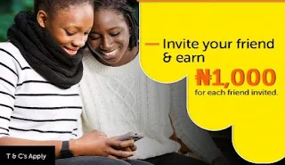 Invite your friends to Jumia one app and earn 1000 Naira per referral