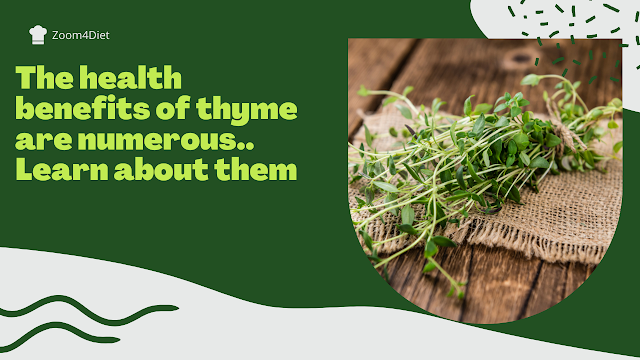 The health benefits of thyme are numerous.