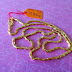 SOLD Rantai Leher Berkait 7.84g u135 45.3cm 0.2cm