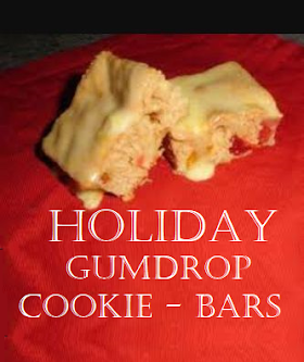 Gumdrop Cookie Bars