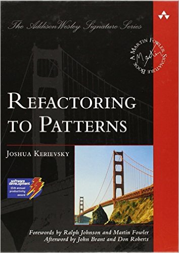 Refactoring to Patterns front cover