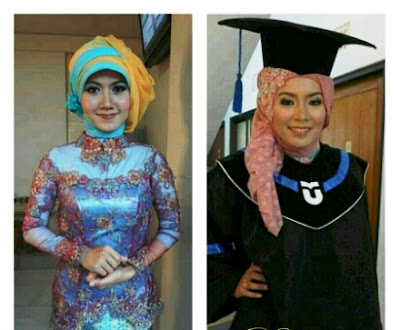 Model Kebaya Wisuda Modifikasi Mewah Modern