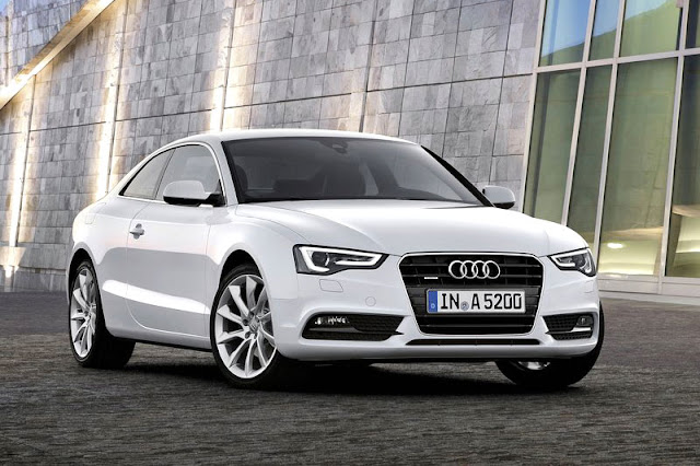 2012 Audi A5 Coupe White Wallpaper