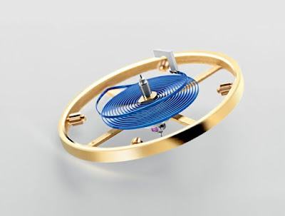 Rolex Parachrom Blue Hairspring oscillator