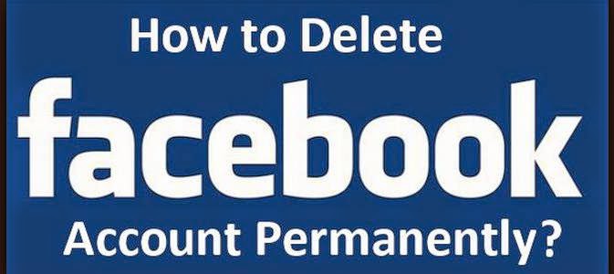 How to Delete Facebook Account 2014 image picture