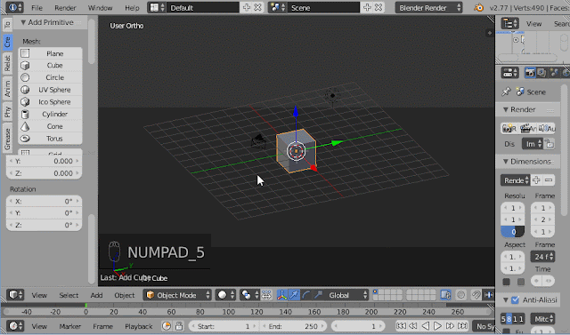 Blender 3D Tutorial Membuat Logo Xbox