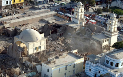 Terremoto en Pisco, Catedral de Pisco, ciudad de Pisco, Pisco y Paracas que ver