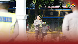 Kapolda Metro Jaya Pimpin Apel Gelar Pasukan Pengamanan Kegiatan Parliamentary Speakers Summit (P20)