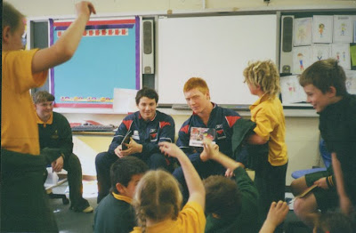  Stynes on Read And Write Like A Demon  Demons Vist Hallam Primary School