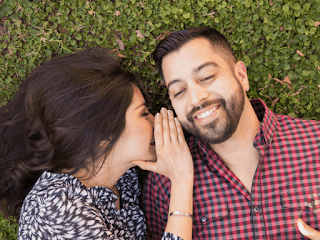 couple communicating