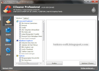 CCleaner 4.05.4250 Profesional dan Business