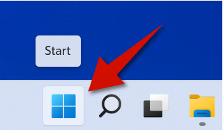 Right-click the start button from the taskbar.