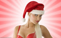 Sexy Christmas Girls HD Wallpapers
