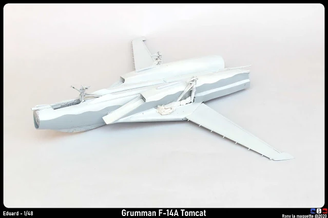 L’apprêt du F-14A Tomcat d'Eduard au 1/48