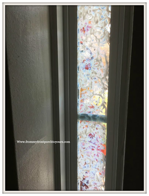 Privacy-Front Door Windows-DIY-Gallery Glass-From My Front Porch To Yours