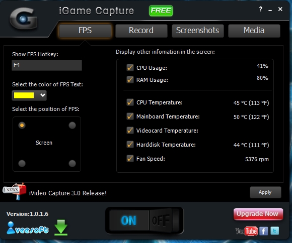 iGame Capture Pro 1.0.1.6 Final Ingles 2013