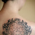 Constellation Map Floral Designs Tattoo Picture