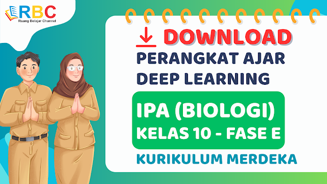 Download Perangkat Ajar Deep Learning IPA (Biologi) Kelas 10 Kurikulum Merdeka (FILE WORD)