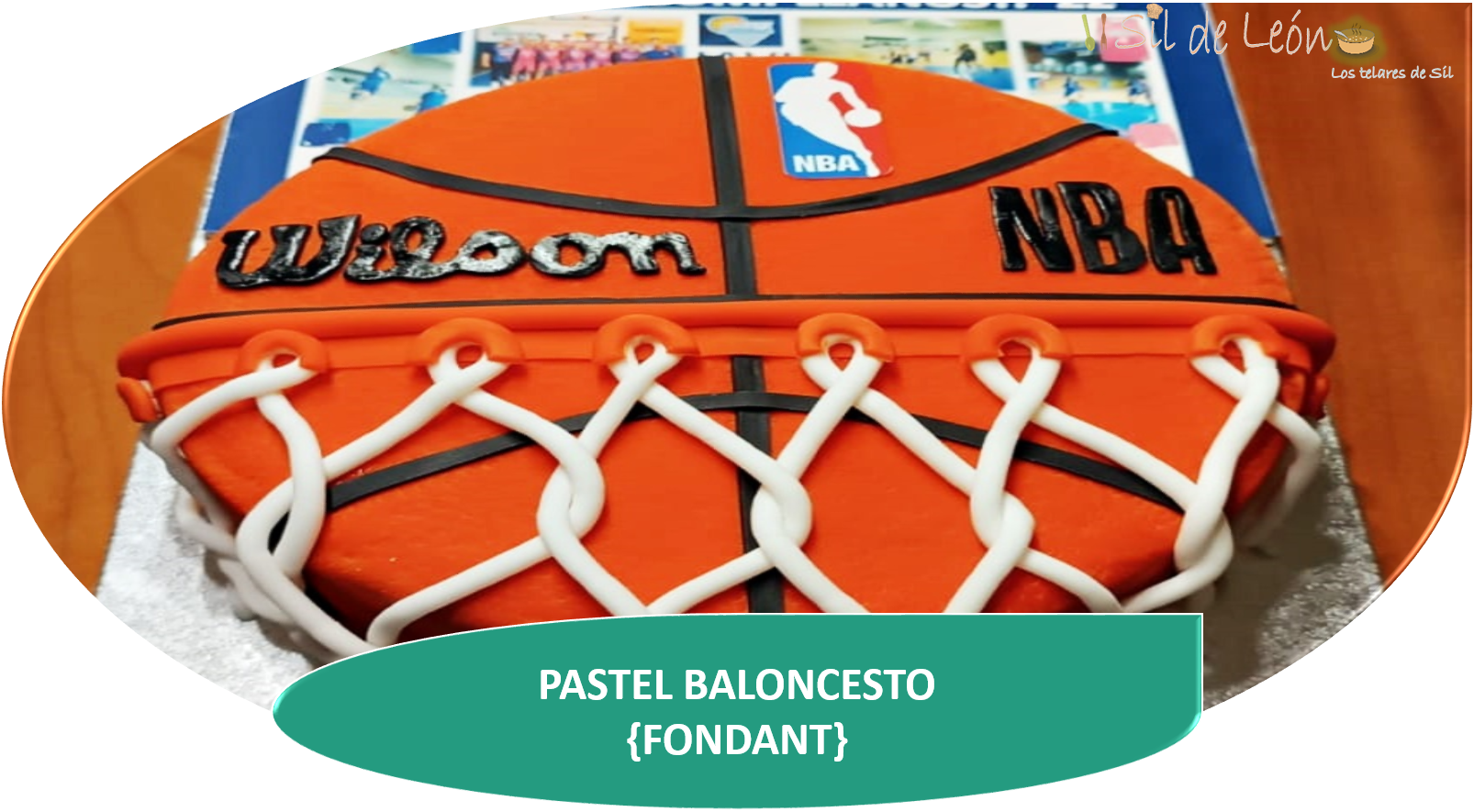 PASTEL BALONCESTO {FONDANT}