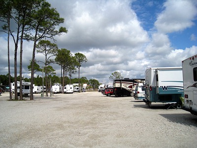 Looking east along the backside of the waterfront row.