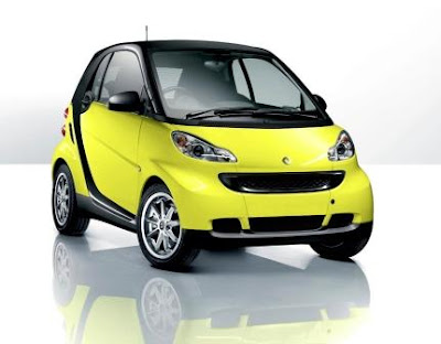 New smart ForTwo 2009 Yellow