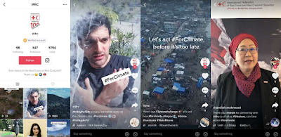 #ForClimate challenge - Partnership TikTok with International Federation of Red Cross and Red Crescent Societies (IFRC)
