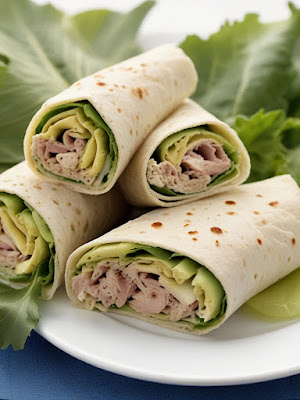 tuna and artichoke wraps Recipe