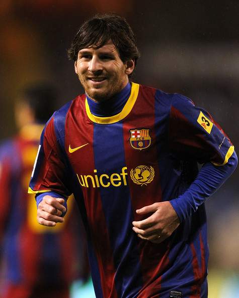 lionel messi vs ronaldo. Lionel Messi for FC Barcelona
