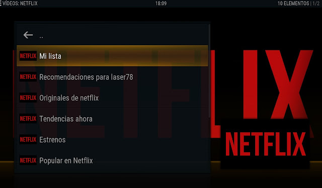 Addon NETFLIX Kodi