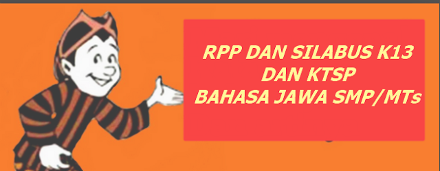 Download RPP Bahasa Jawa SMP/MTs K13 Revisi 2018