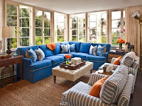 Orange Living Room Decor