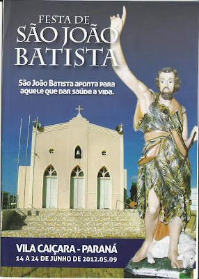 Festa São João Batista/Caiçara-Paraná/RN