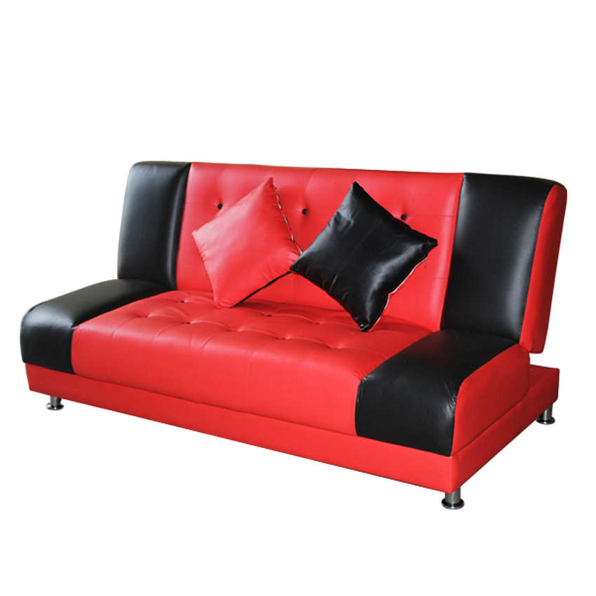 Best Jelly SofaBed Sofa  Ranjang Merah Hitam  Jual Sofa  