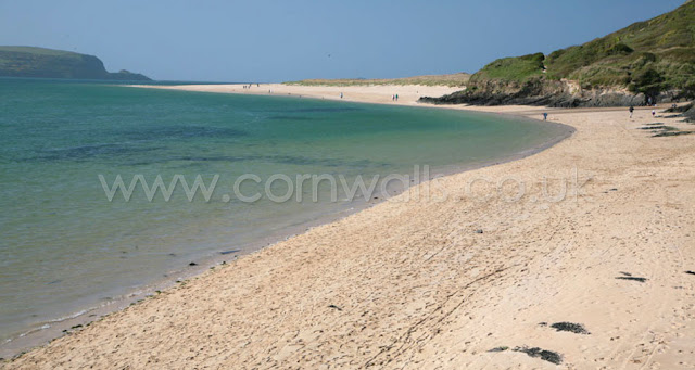 Rock Beach in Cornwall