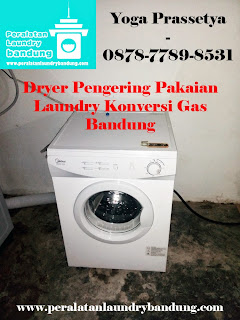Dryer Pengering Pakaian Laundry Konversi Gas