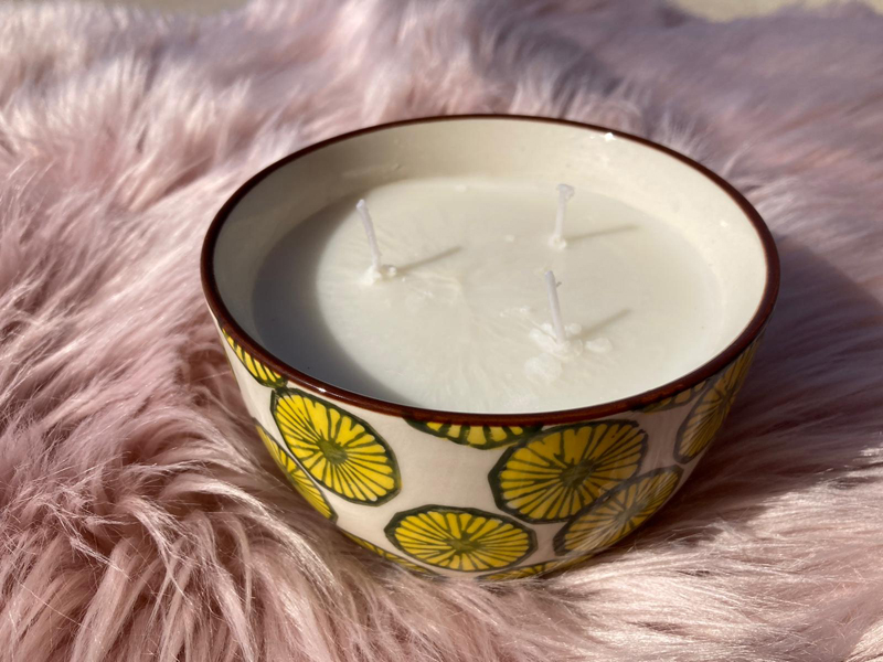 Coconut candle