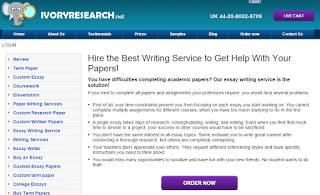 IvoryResearch.net Essay Writing Service Picture