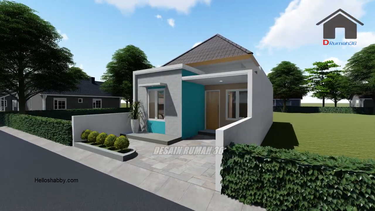 Desain Rumah Minimalis 6 X 15 M Dengan 3 Kamar Tidur Dan Desain Interior Terbaru Dan Nyaman HelloShabbycom Interior And Exterior Solutions