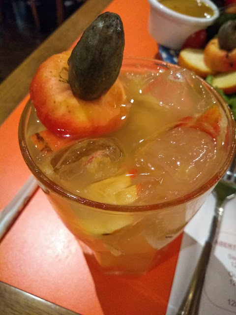 Cashew caipirinha in Guarulhos, Brazil