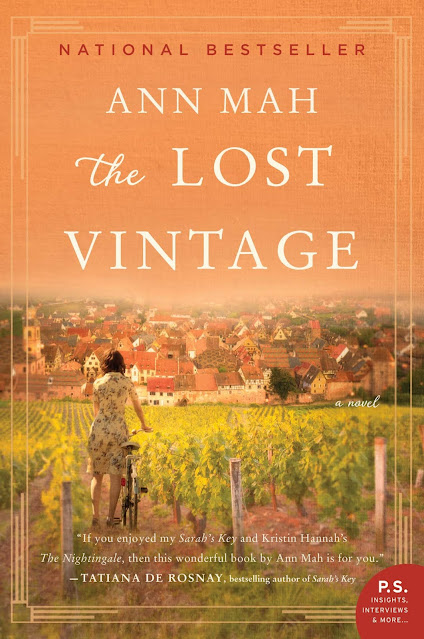 Ann Mah's The Lost Vintage: A historical and modern-day tale of French food, culture, history, love and of course, wine. My review here.
