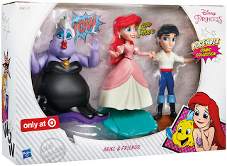 Disney Princess Comics Collection Target Exclusive Products The Little Mermaid Ariel and Friends Figures 