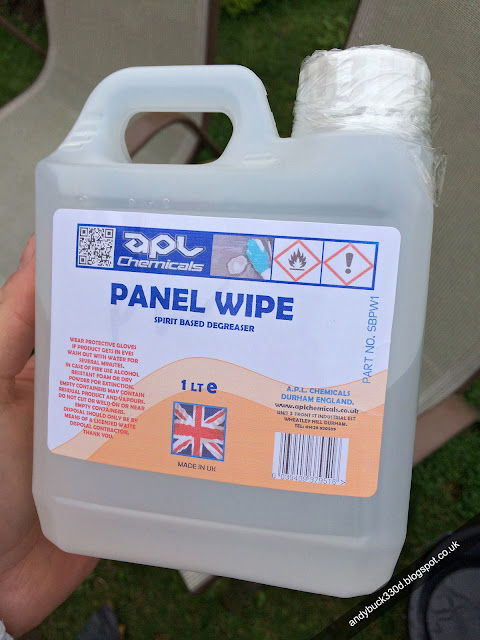 APL Chemicals Spirit Based Panel Wipe