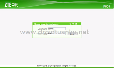 4 Cara Setting Modem Wifi Indihome ZTE F609 Fiber